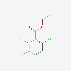 molecular formula C10H10Cl2O2 B14019822 Ethyl 2,6-dichloro-3-methylbenzoate 