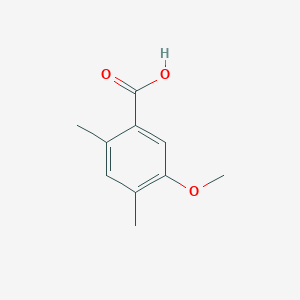 molecular formula C10H12O3 B14019856 5-Methoxy-2,4-dimethylbenzoic acid 