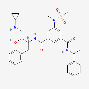 molecular formula C31H38N4O5S B14020000 beta-Secretase Inhibitor IV 