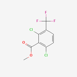molecular formula C9H5Cl2F3O2 B14020519 Methyl 2,6-dichloro-3-(trifluoromethyl)benzoate 