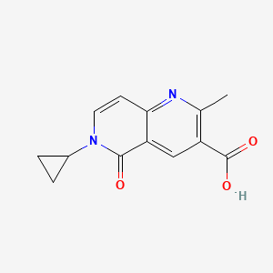 6-Cyclopropyl-2-methyl-5-oxo-5,6-dihydro-1,6-naphthyridine-3-carboxylic acid