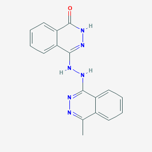 4-(2-(4-Methylphthalazin-1-yl)hydrazinyl)phthalazin-1-ol