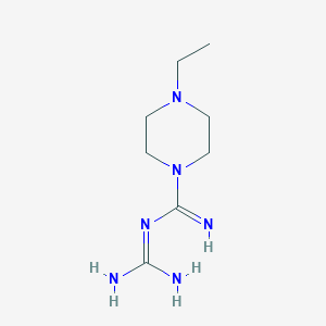 N-[amino(imino)methyl]-4-ethylpiperazine-1-carboximidamide