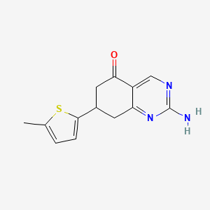 2-amino-7-(5-methyl-2-thienyl)-7,8-dihydroquinazolin-5(6H)-one