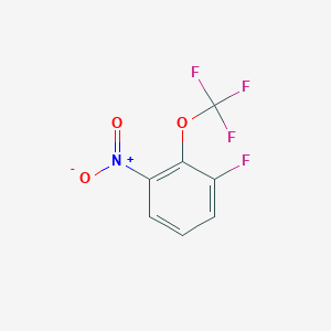 B1402132 1-Fluoro-3-nitro-2-(trifluoromethoxy)benzene CAS No. 1404193-99-2