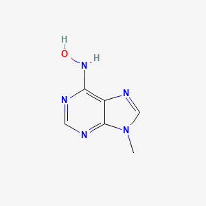 molecular formula C6H7N5O B14021365 N-Hydroxy-9-methyladenine CAS No. 7269-60-5