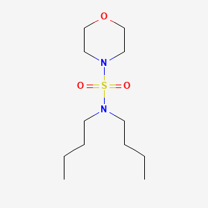 molecular formula C12H26N2O3S B14021454 n,n-Dibutylmorpholine-4-sulfonamide CAS No. 5433-43-2