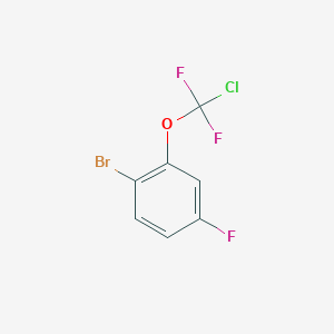 1-Bromo-2-[chloro(difluoro)-methoxy]-4-fluoro-benzene