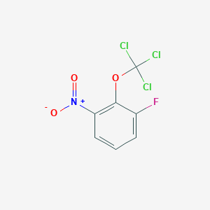 1-Fluoro-3-nitro-2-(trichloromethoxy)benzene