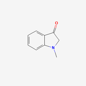 molecular formula C9H9NO B14021569 1-Methyl-1,2-Dihydro-3h-Indol-3-One 