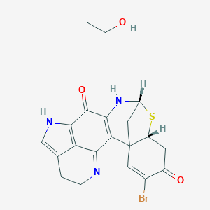 molecular formula C20H20BrN3O3S B140216 Kurilostatin CAS No. 138615-24-4