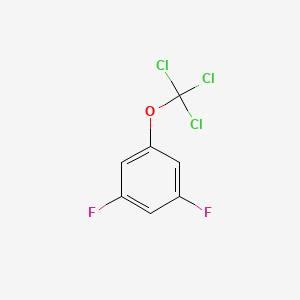 B1402160 1,3-Difluoro-5-(trichloromethoxy)benzene CAS No. 1404194-36-0