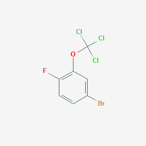 4-Bromo-1-fluoro-2-(trichloromethoxy)benzene