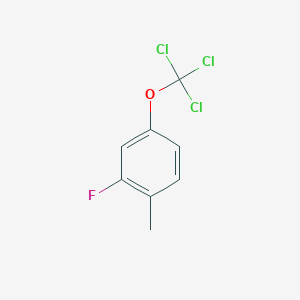 2-Fluoro-1-methyl-4-(trichloromethoxy)benzene