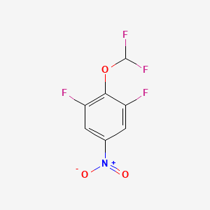 2-(Difluoromethoxy)-1,3-difluoro-5-nitro-benzene
