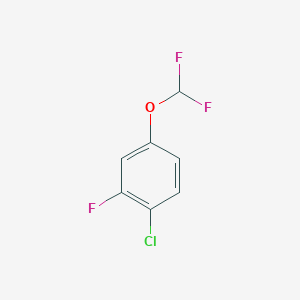 1-Chloro-4-(difluoromethoxy)-2-fluorobenzene