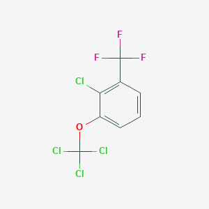 2-Chloro-1-(trichloromethoxy)-3-(trifluoromethyl)benzene