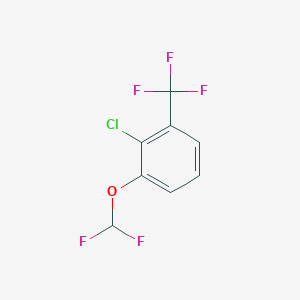 2-Chloro-1-(difluoromethoxy)-3-(trifluoromethyl)benzene
