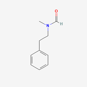 molecular formula C10H13NO B14021962 N-Methyl-N-(2-phenylethyl)formamide CAS No. 90784-34-2