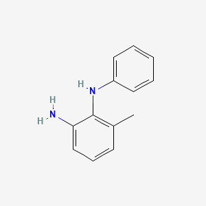 molecular formula C13H14N2 B14022110 3-Methyl-N2-phenyl-1,2-benzenediamine 