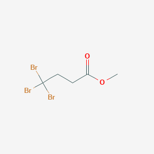 molecular formula C5H7Br3O2 B14022328 Methyl 4,4,4-tribromobutanoate CAS No. 62160-37-6