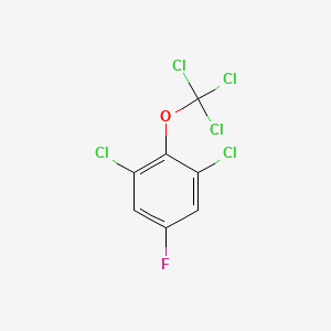 1,3-Dichloro-5-fluoro-2-(trichloromethoxy)benzene