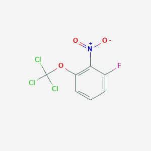 1-Fluoro-2-nitro-3-(trichloromethoxy)benzene