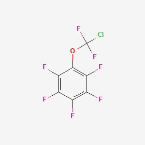 1-[Chloro(difluoro)methoxy]-2,3,4,5,6-pentafluoro-benzene