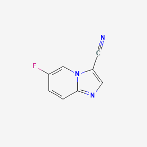 6-Fluoroimidazo[1,2-a]pyridine-3-carbonitrile