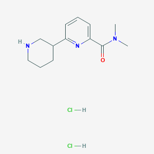 1',2',3',4',5',6'-Hexahydro-[2,3']bipyridinyl-6-carboxylic aciddimethylamide dihydrochloride