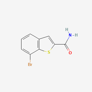 7-Bromo-1-benzothiophene-2-carboxamide
