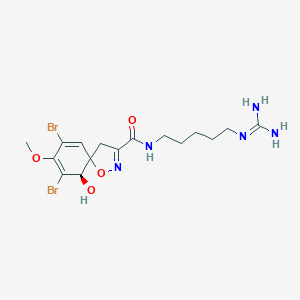 molecular formula C16H23Br2N5O4 B140229 Aplysinamisine-II CAS No. 150417-68-8