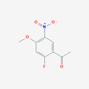 1-(2-Fluoro-4-methoxy-5-nitro-phenyl)-ethanone