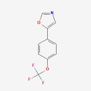 5-[4-(Trifluoromethoxy)phenyl]-1,3-oxazole