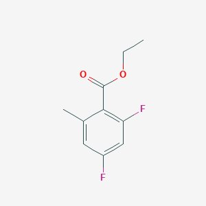 molecular formula C10H10F2O2 B1402310 Ethyl 2,4-difluoro-6-methylbenzoate CAS No. 1806307-07-2