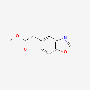 Methyl (2-methyl-1,3-benzoxazol-5-yl)acetate
