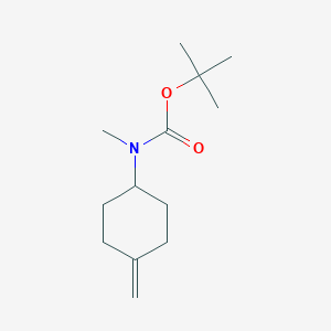 molecular formula C13H23NO2 B14023210 tert-Butyl methyl(4-methylenecyclohexyl)carbamate 