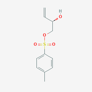 molecular formula C11H14O4S B140235 (S)-3-丁烯-1,2-二醇-1-(对甲苯磺酸酯) CAS No. 133095-74-6