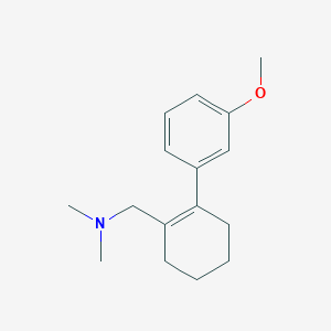 molecular formula C16H23NO B140237 1,2-脱氢曲马多 CAS No. 73825-64-6