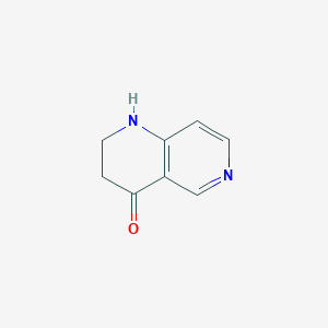 molecular formula C8H8N2O B14023946 2,3-dihydro-1,6-naphthyridin-4(1H)-one 