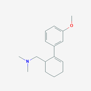 molecular formula C16H23NO B140241 1,6-Dehydro Tramadol CAS No. 192384-41-1