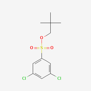 molecular formula C11H14Cl2O3S B14024615 Neopentyl 3,5-dichlorobenzenesulfonate 
