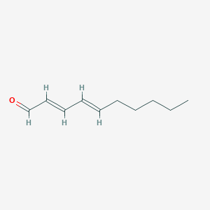 molecular formula C10H16O B140250 2,4-癸二烯醛 CAS No. 25152-84-5