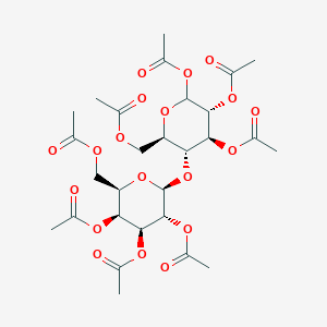 molecular formula C28H38O19 B14025011 Lactose octaacetate 