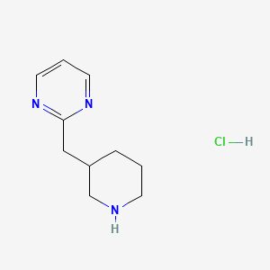 2-(Piperidin-3-ylmethyl)pyrimidine hydrochloride