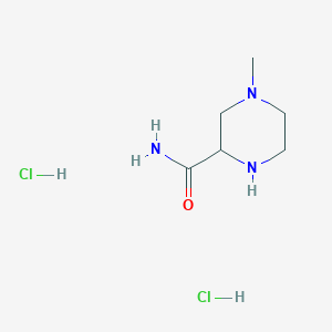 4-Methylpiperazine-2-carboxamide dihydrochloride