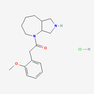 2-(2-Methoxy-phenyl)-1-(octahydro-pyrrolo[3,4-b]-azepin-1-yl)-ethanone hydrochloride