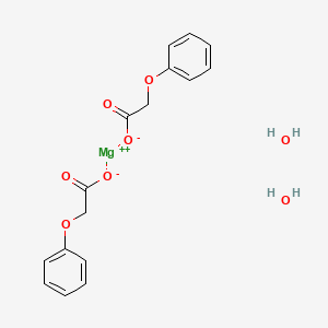 molecular formula C16H18MgO8 B14025748 magnesium;2-phenoxyacetate;dihydrate 