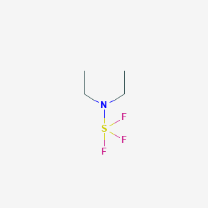 molecular formula C4H10F3NS B140258 Diethylaminosulfur trifluoride CAS No. 38078-09-0