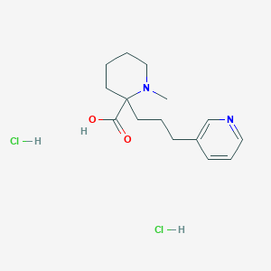 1-Methyl-2-(3-pyridin-3-yl-propyl)-piperidine-2-carboxylic acid dihydrochloride